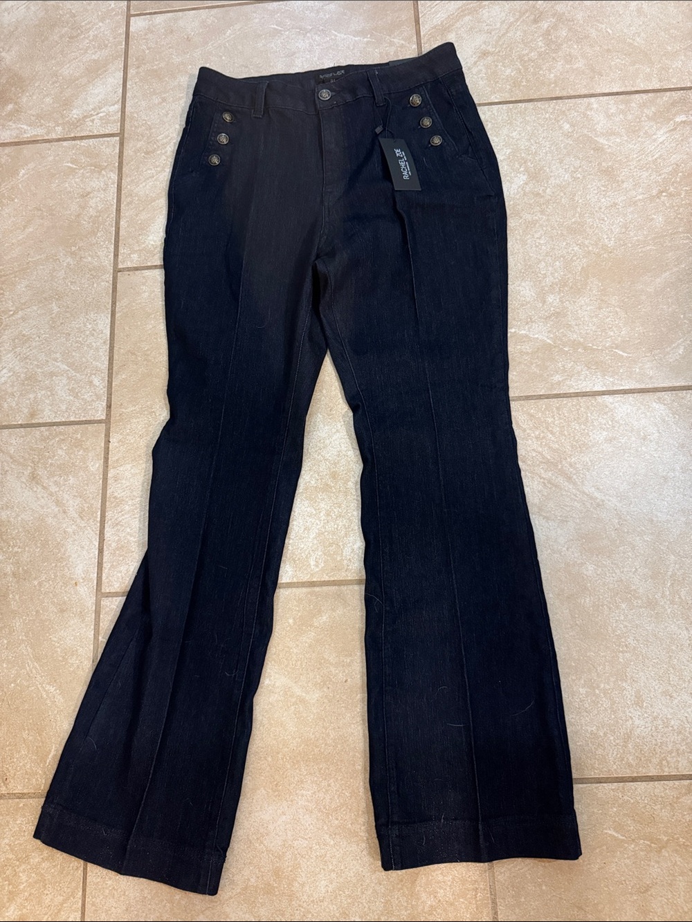 Rachel Zoe Black Boot Cut Jeans. NWT. Size 8